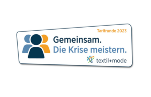 Tarifeinigung in der westdeutschen Textil- und Bekleidungsindustrie