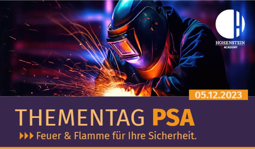 Hohenstein Thementag – Persönliche Schutzausrüstung (PSA)